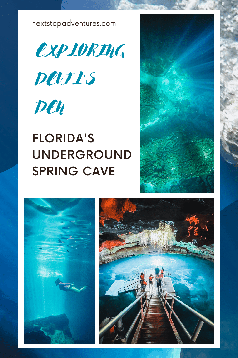 Exploring Florida's underground spring cave