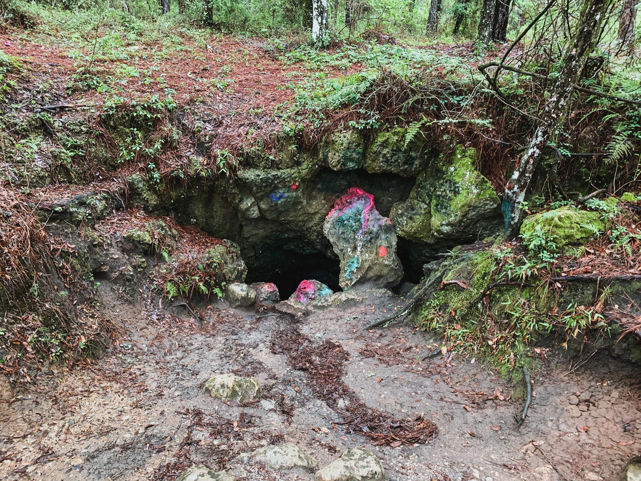 danger cave in Withlacoochee State Forest