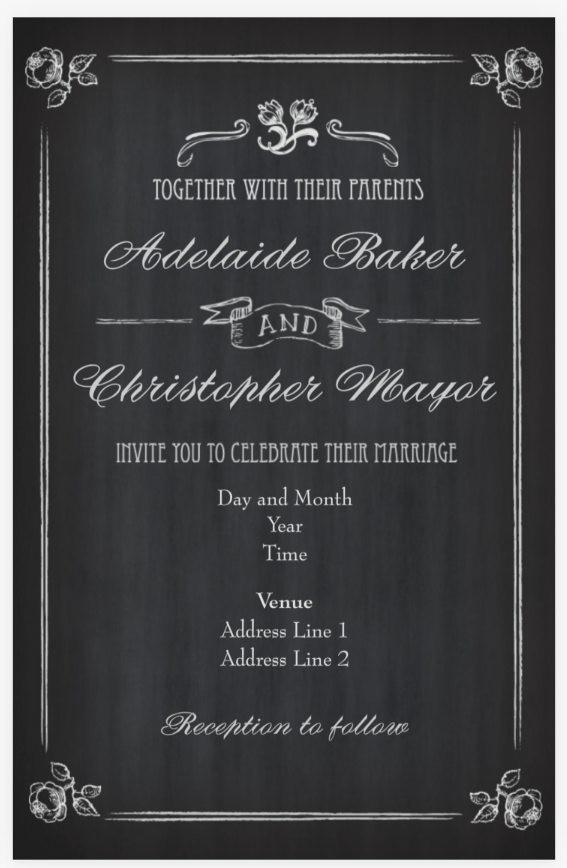 Wedding Invitation Wording That Won T Make You Barf 27 Examples