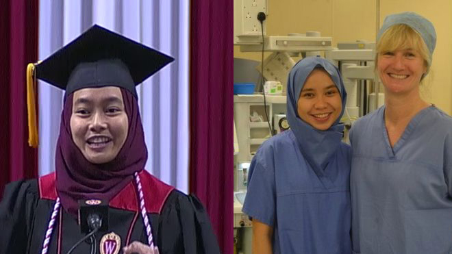 Dua gadis Malaysia dari bidang berbeza membanggakan kita ...