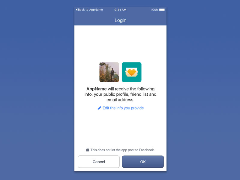Connect Post Facebook Data Peribadi
