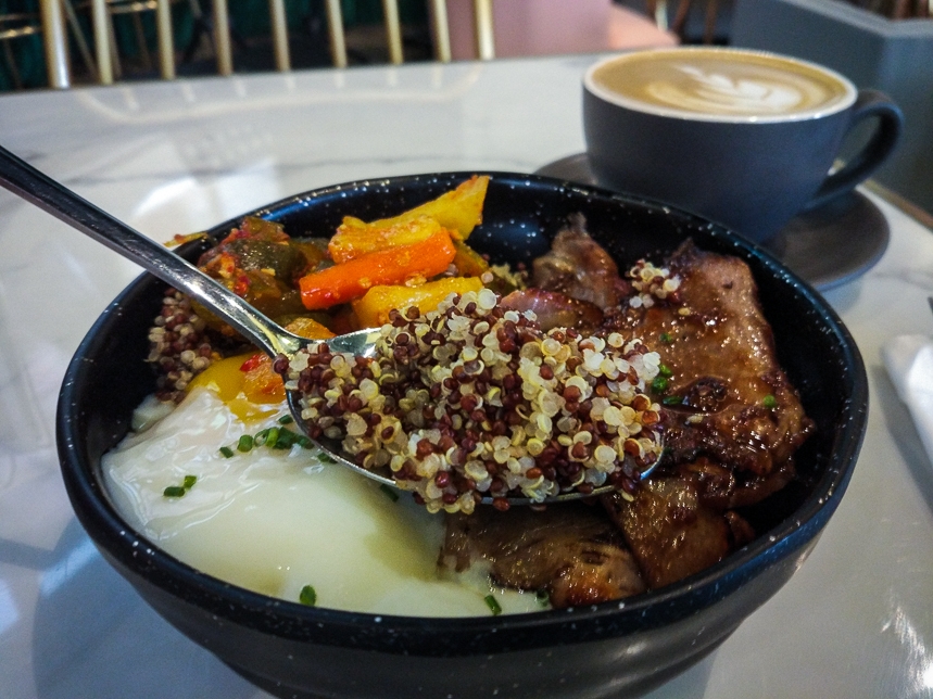  Iberico Char Siew Quinoa Bowl at Tipsy Bird Paya Lebar