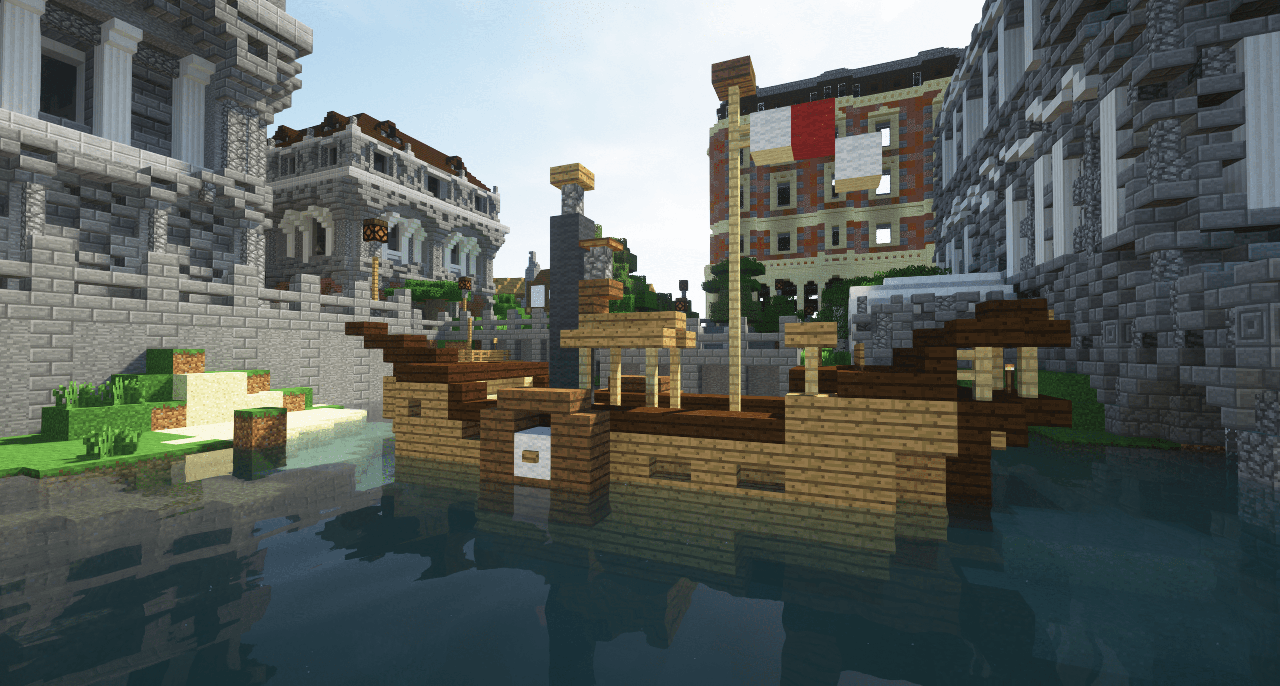 PirateCraft - Minecraft pirate ship Barge Barge