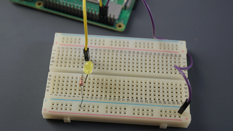 Raspberry Pi Blink LED off