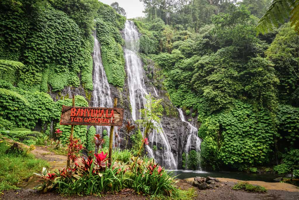 Banyumala Twin Waterfall