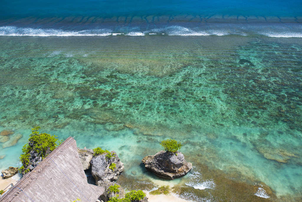 Aerial image of Bingin Beach
