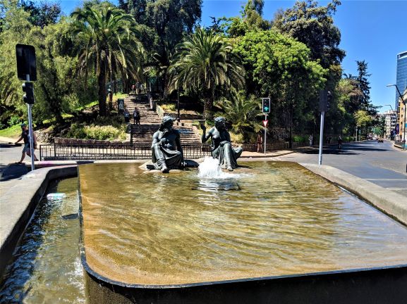 Santa Lucia Hill From Santiago, Chile Travel