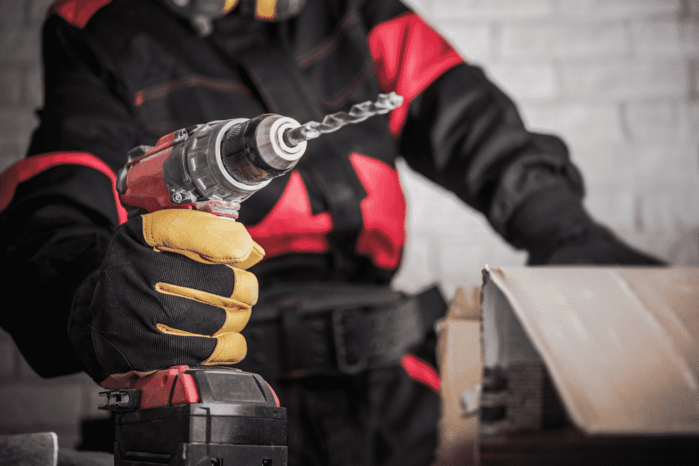 Construction Site Power Drill Tools How To Hire A Contractor