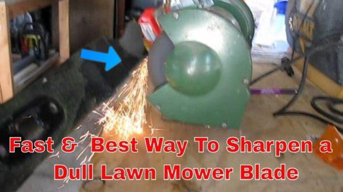 Sharpen Blades on Lawn Mower Sharpen Blades on Lawn Mower