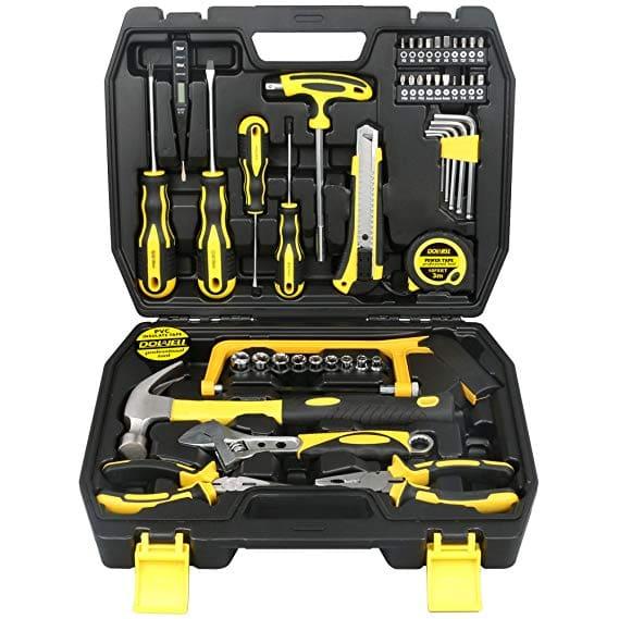 DOWELL 48 Piece Tool Set Garage Organization Ideas