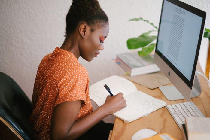 studying girl Microsoft MCSA Credentials