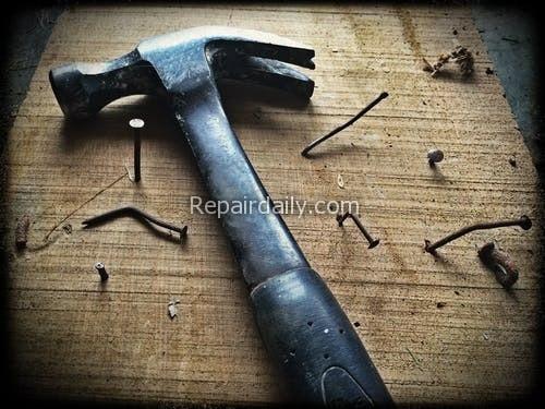 hammer, nails hammer, nails