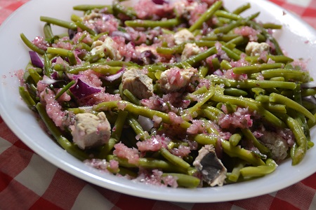 Salade Haricots Verts Saumon Cookeo