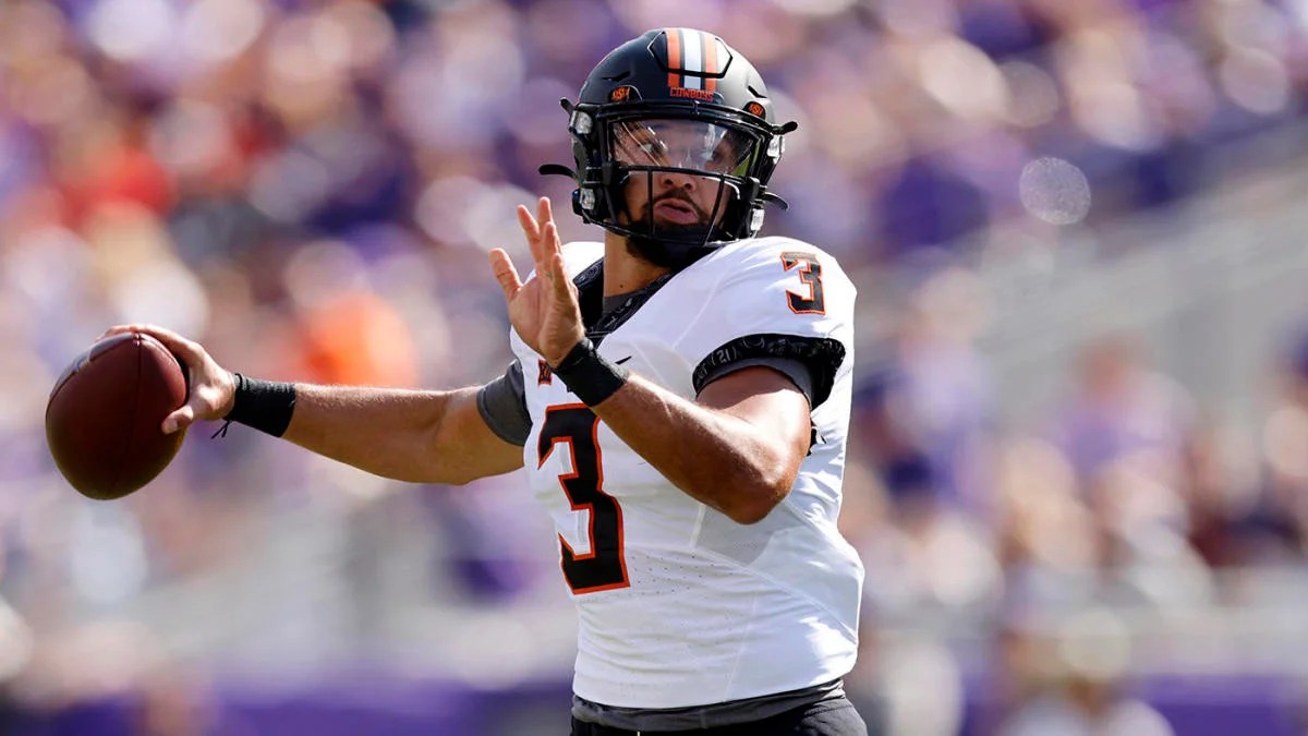 College Football Scores Schedule Ncaa Top 25 Rankings Games Today Oklahoma State Oregon In Action Local News Today