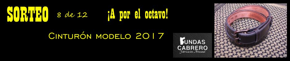 SORTEO. Fundas Cabrero. ¡A por el octavo! Cinturón modelo 2017, para uso diario (8 de 12).