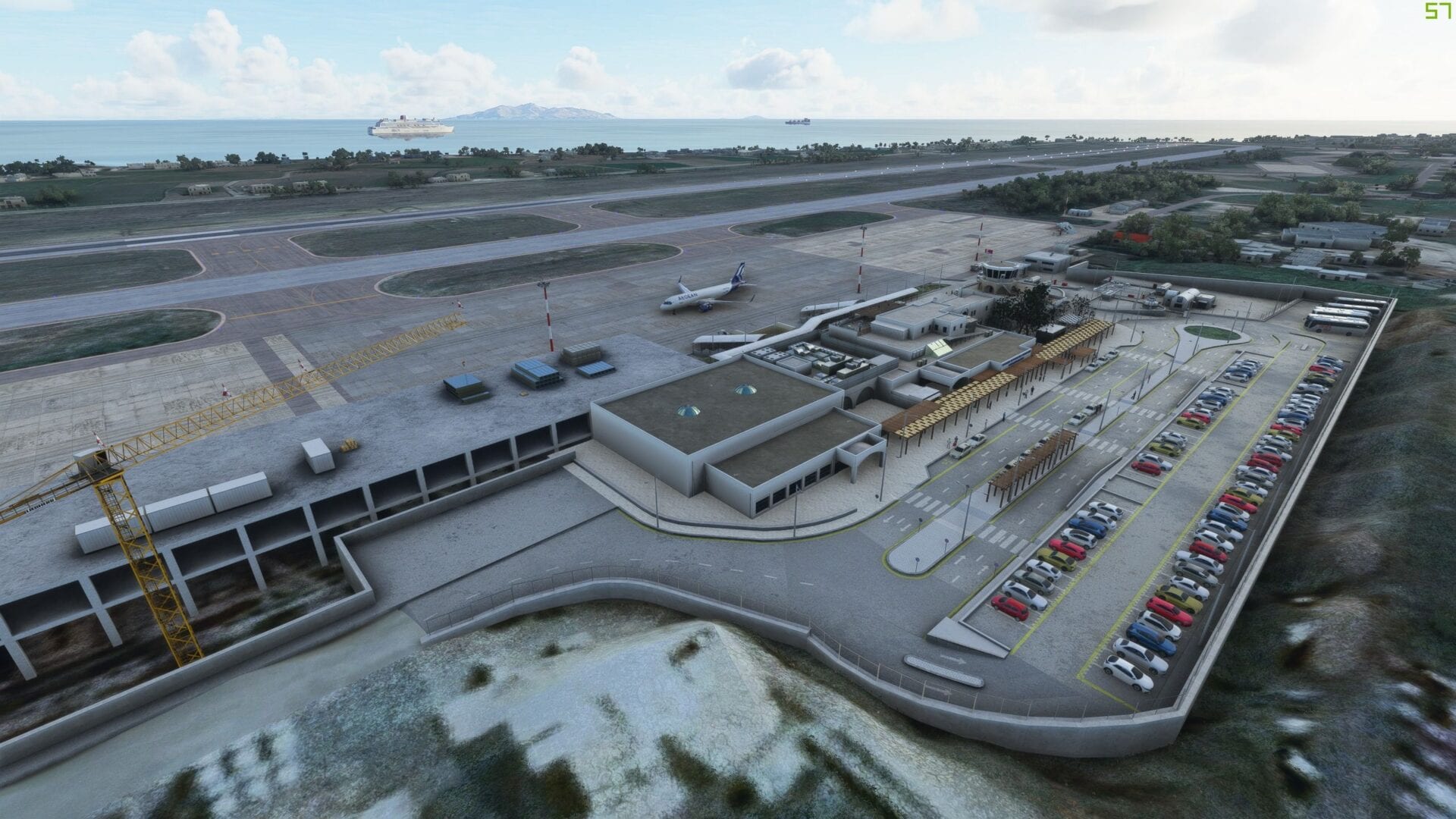 Microsoft Flight Simulator Santorini Airport