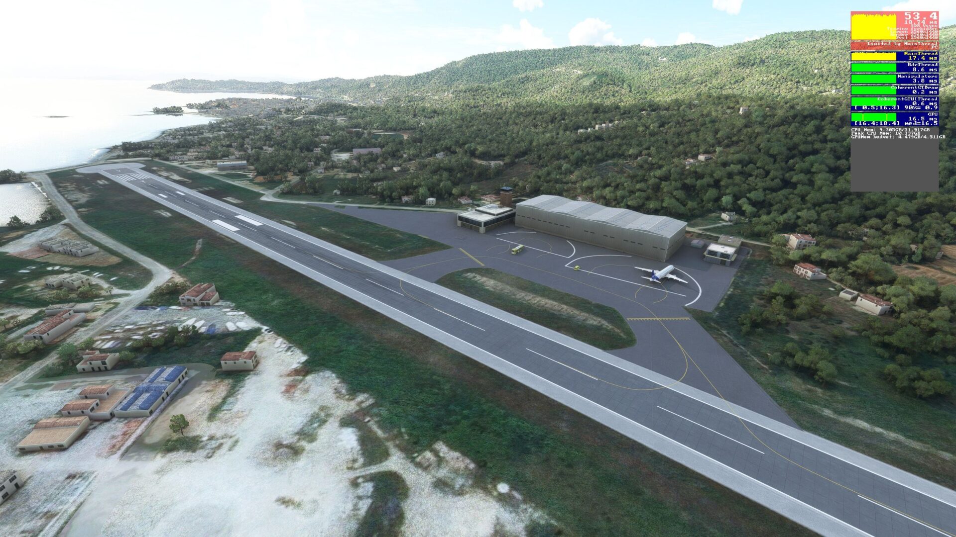 Microsoft Flight Simulator Skiathos Airport Review