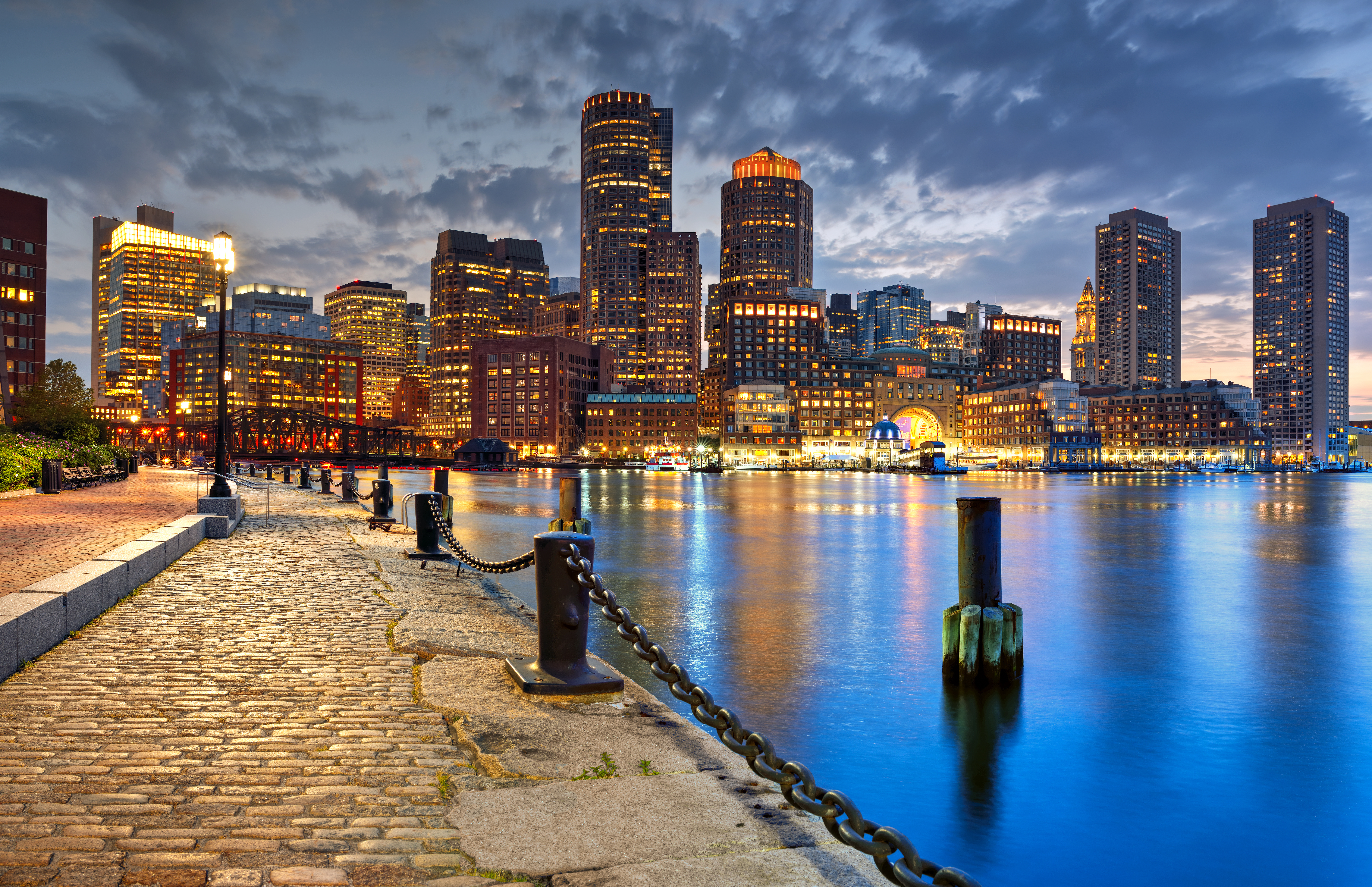 Boston MA Skyline