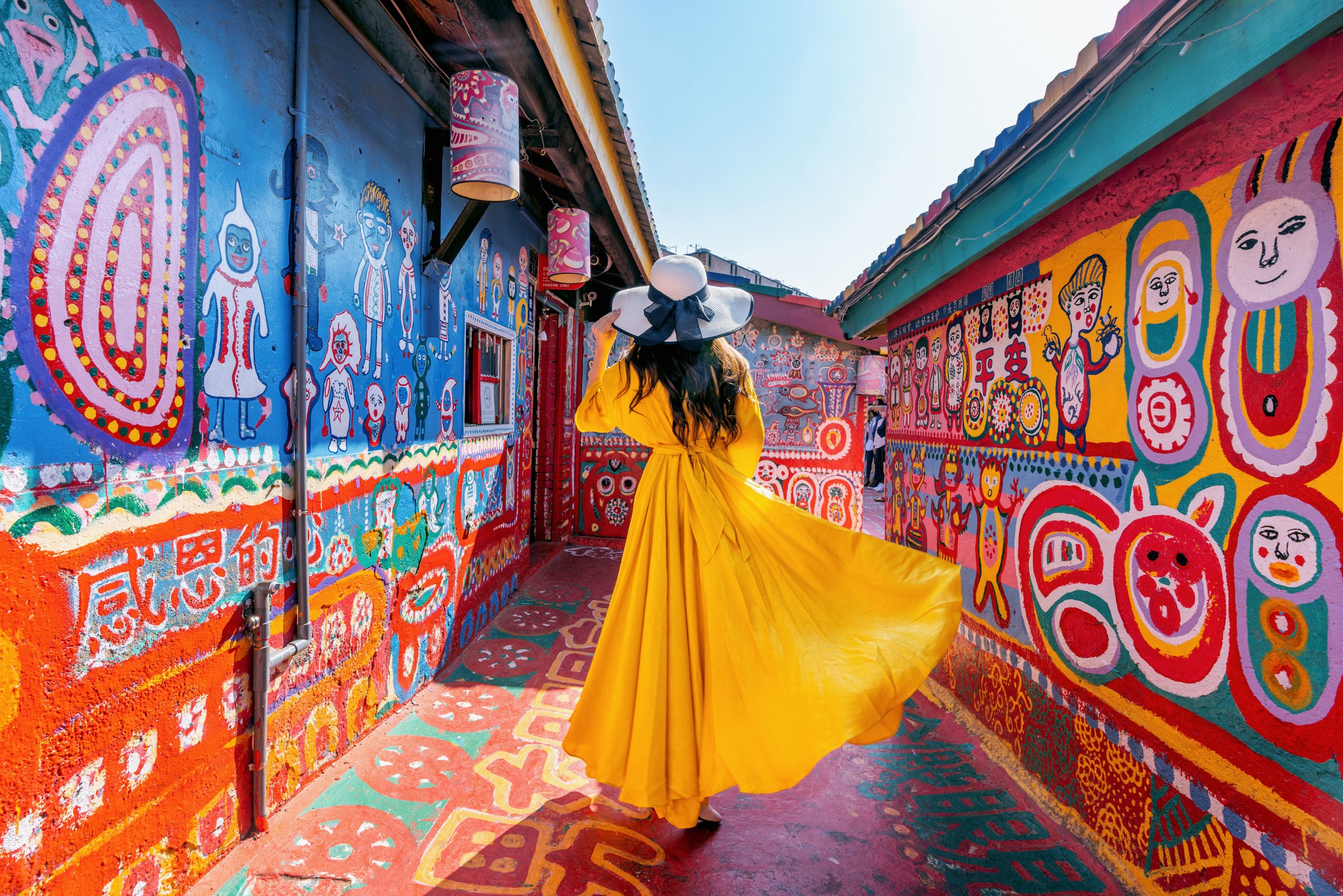 a woman in Taiwan
