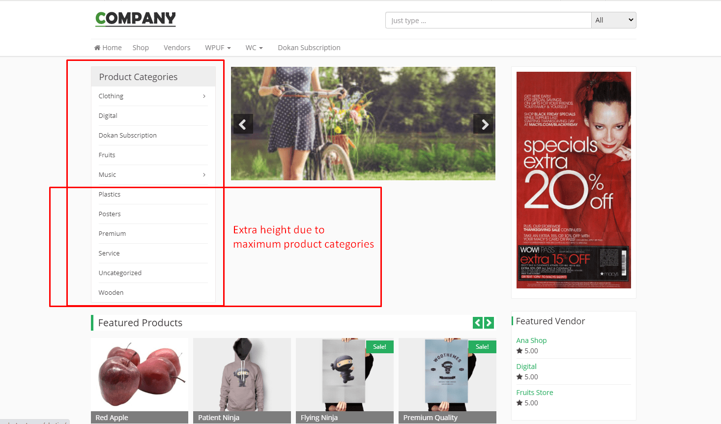 How to make Dokan Theme Category Menu Scrollable 1 How to make Dokan Theme Category Menu Scrollable 1