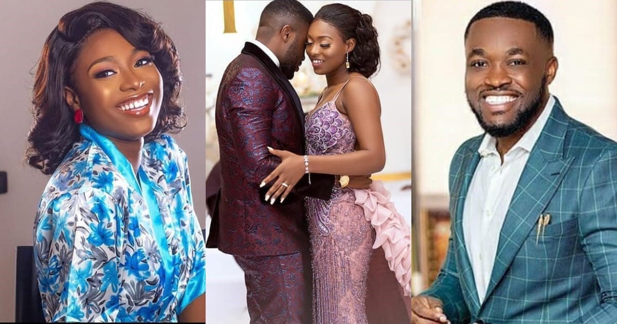 Romantic photo of Despite's son Kennedy Osei and his wife in a bathroom causes stir - Adomonline.com