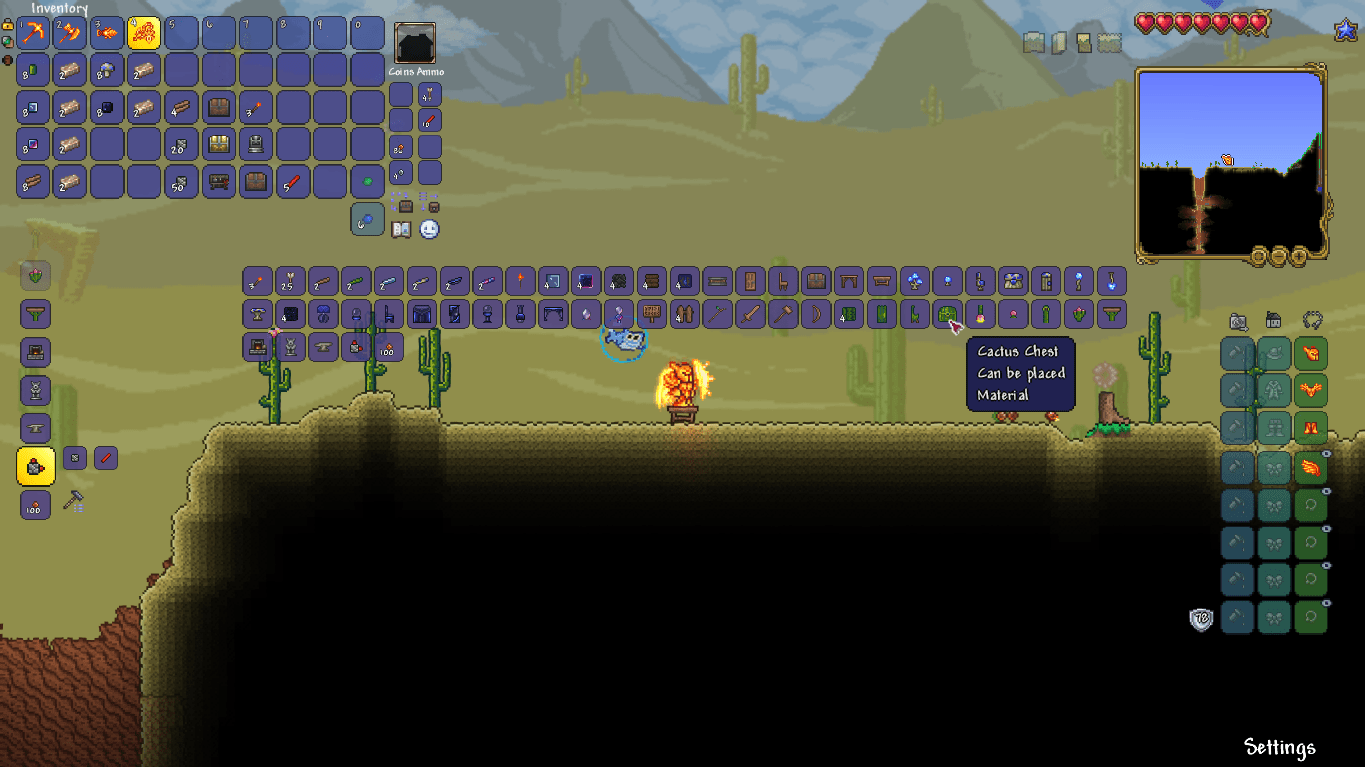 How To Make A Chest In Terraria