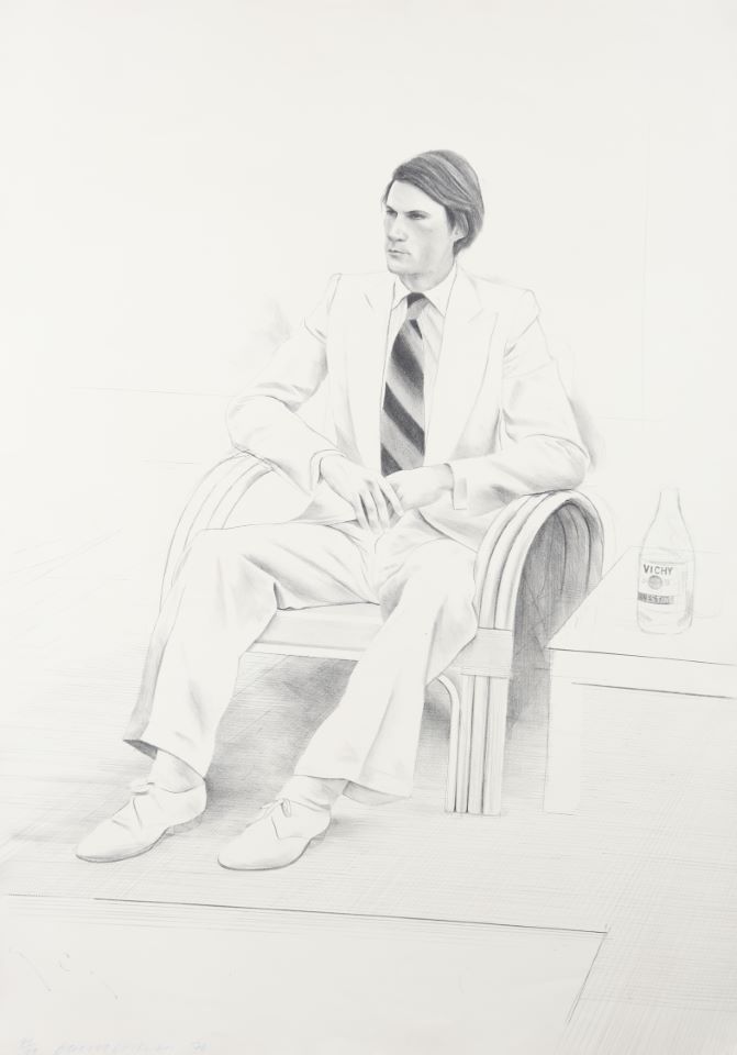 david hockney portrait auction