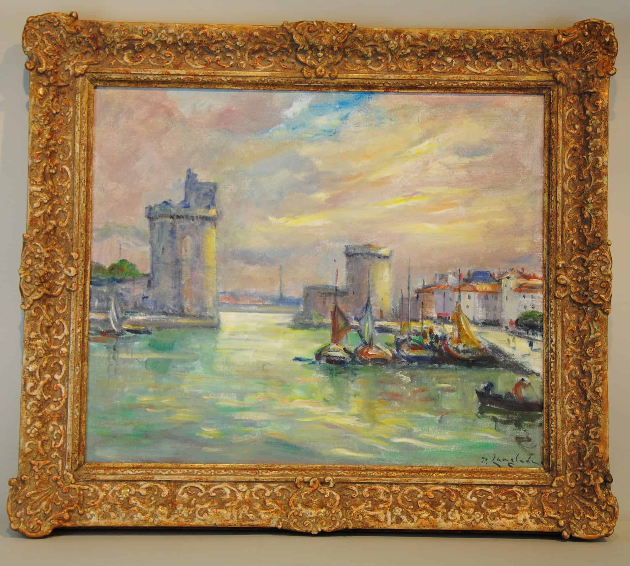 tableau Lagrange La Rochelle Enchères