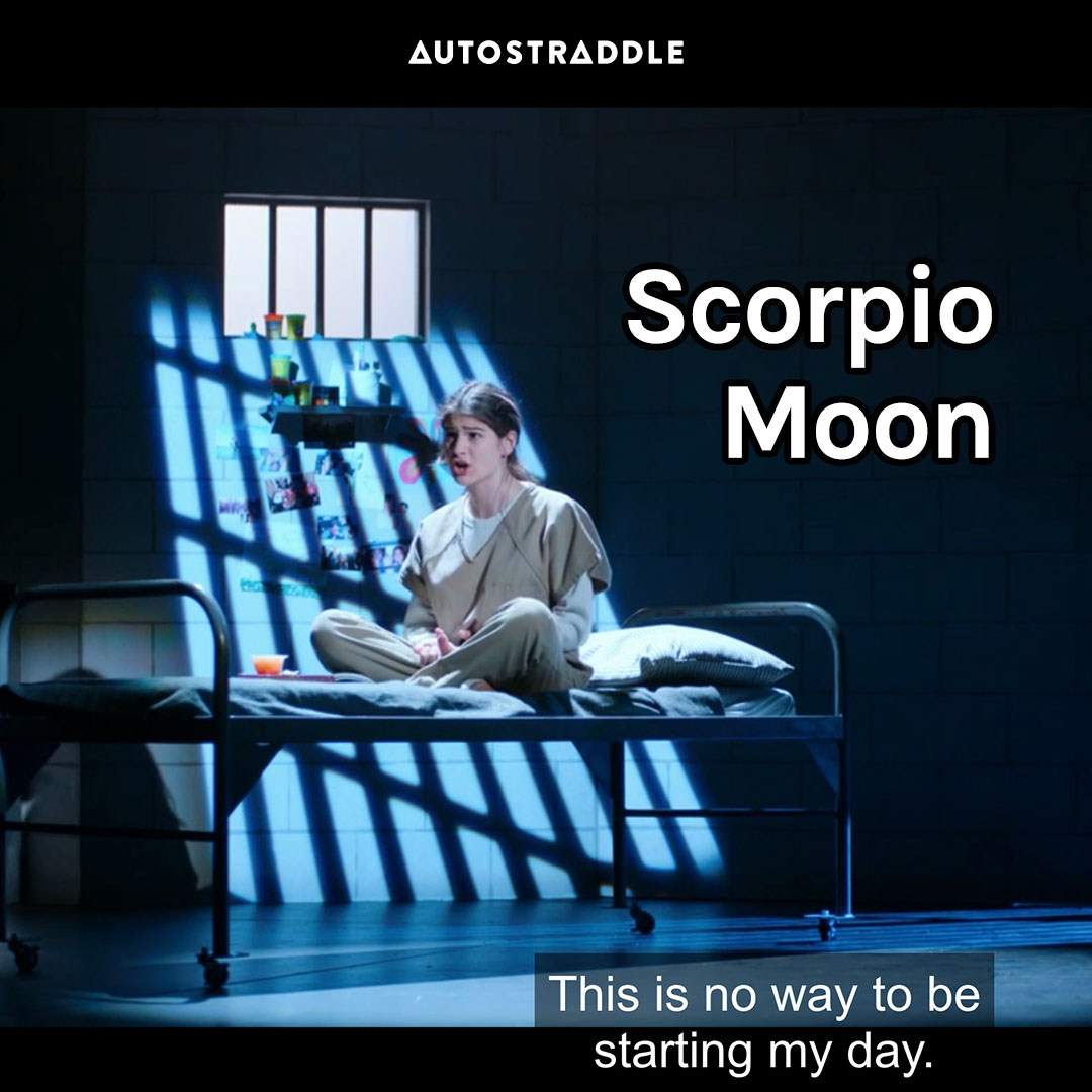 Scorpio Moon: Jordi on stage, on a rusty bed with dramatic lighting “This is no way to be starting my day.