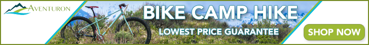 bike camp and hike gear