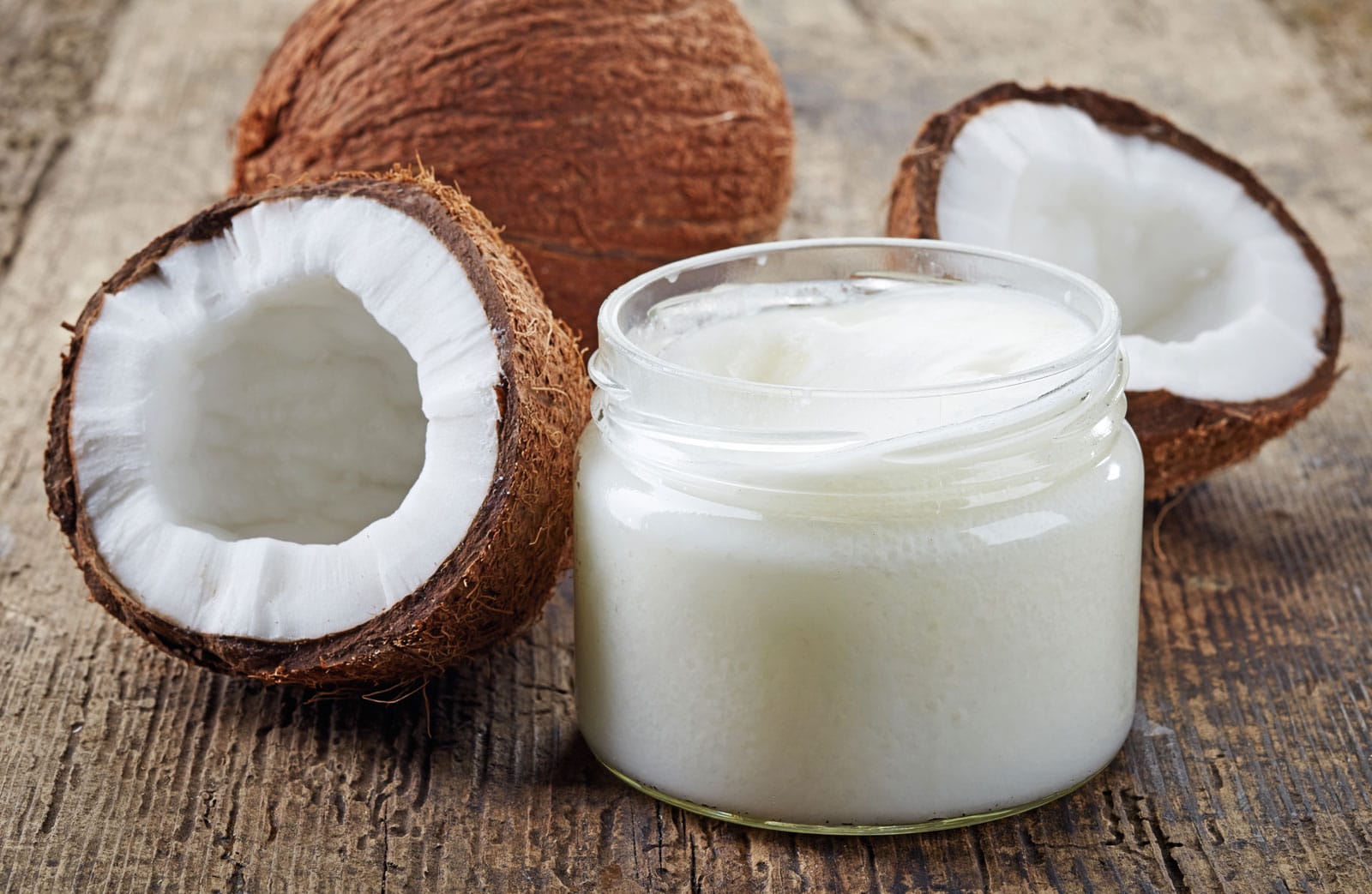 coconut and coconut oil