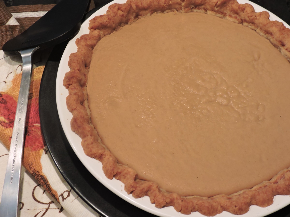 White Pumpkin Pie - White Pumpkin Pie (carbwarscookbooks.com)
