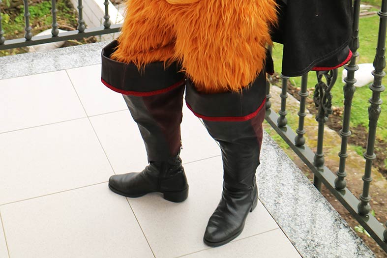 Disfraz De Gato Con Botas De Shrek Creaciones Andorina