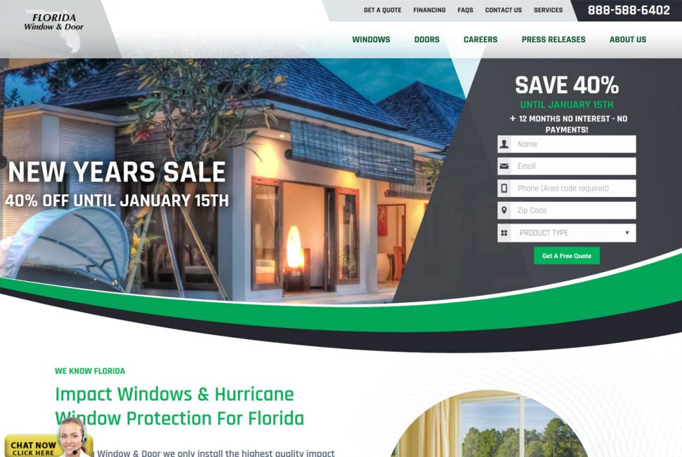 Diseño y desarrollo web portfolio-floridawindowanddoor-969x650