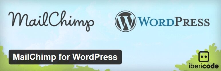 Los 20 mejores plugins para WordPress MailChimp para WordPress