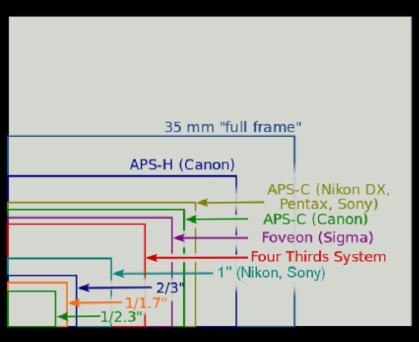 Full Frame vs APS-C_Difference Between Image Sensor Formats