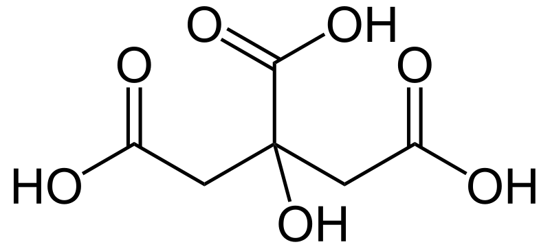 Key Difference - Tartaric Acid vs Citric Acid