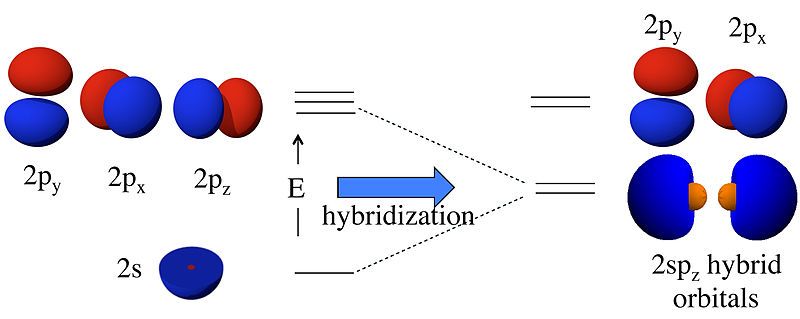 Difference Between Hybrid and Degenerate Orbitals