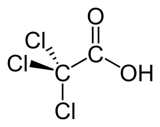 Difference Between Trichloroacetic Acid and Trifluoroacetic Acid