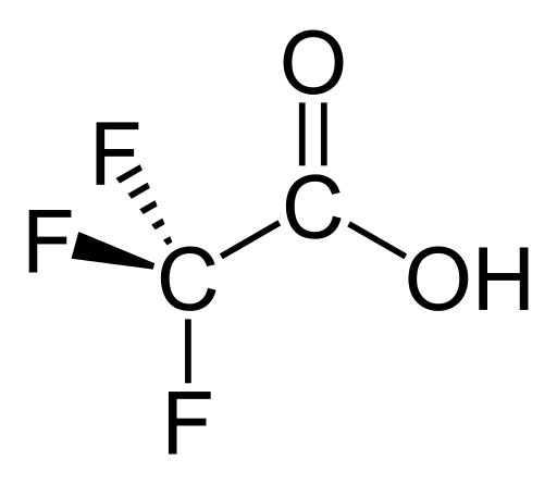 Key Difference - Trichloroacetic Acid vs Trifluoroacetic Acid