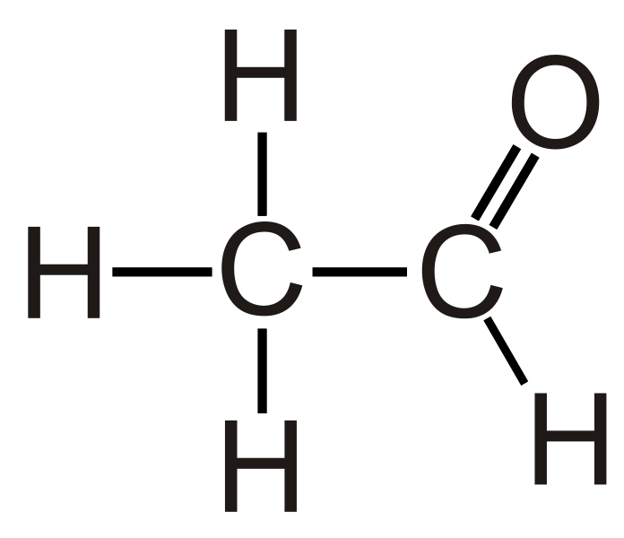 Formaldehyde vs Acetaldehyde in Tabular Form