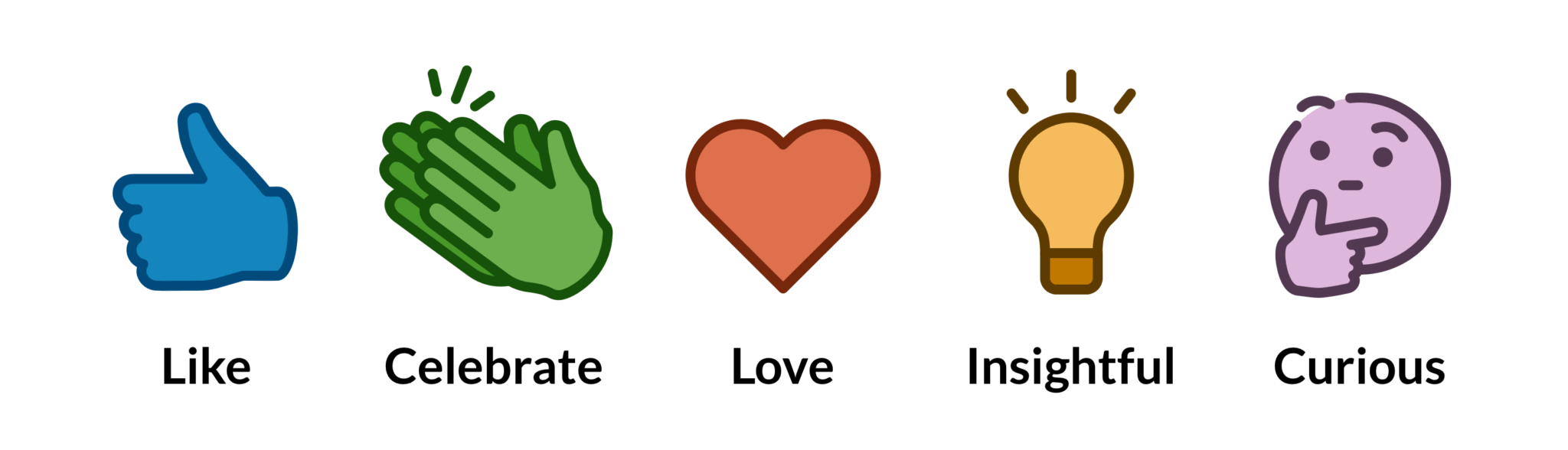 how to enable linked in reactions