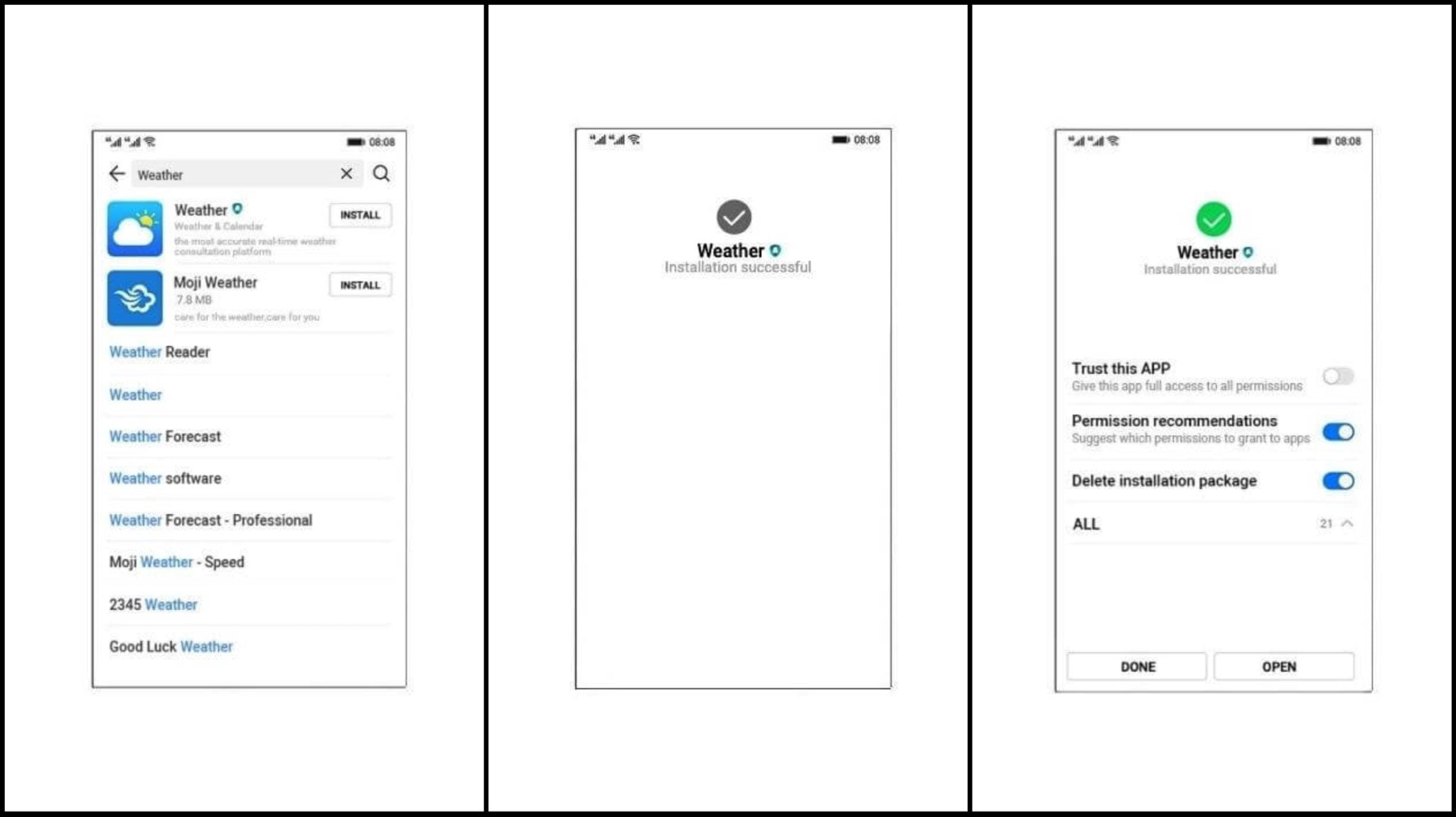 Hongmeng Ark OS huawei UI UX 2