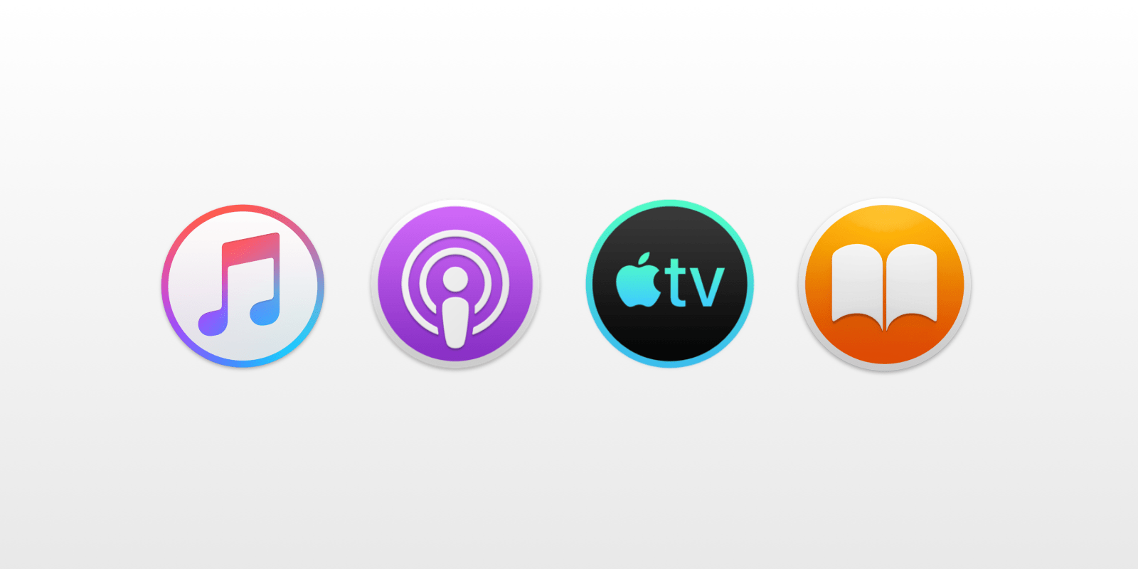 Music Podcasts and Books Apps for macOS 10.15