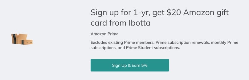 ibotta amazon gift card