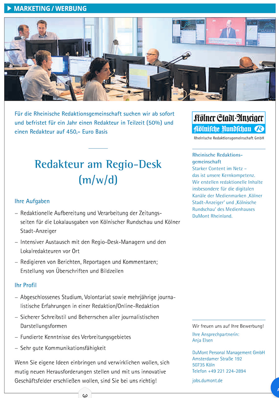 Journalismus Als 450 Euro Job