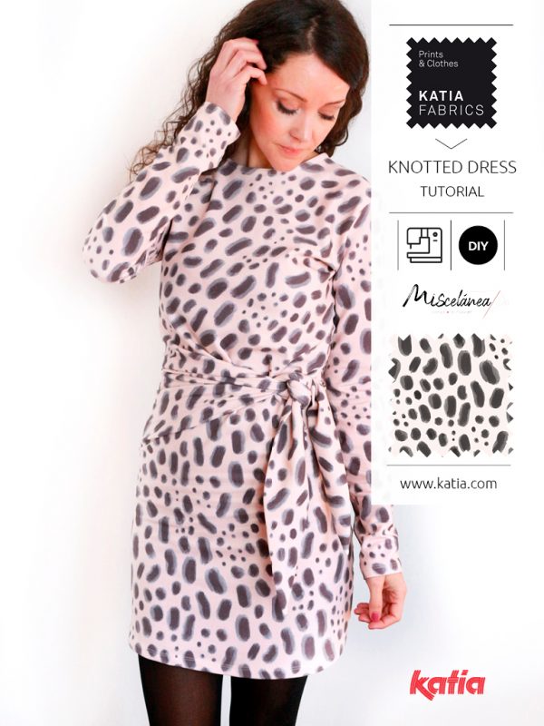 Apprenez A Coudre Une Robe Nouee Avec Un Tissu Elastique