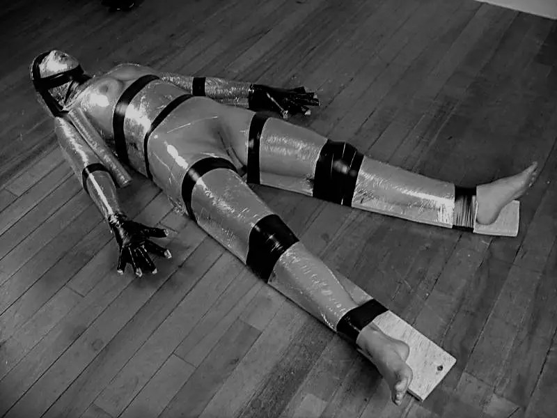 vershoudfolie voor bondage