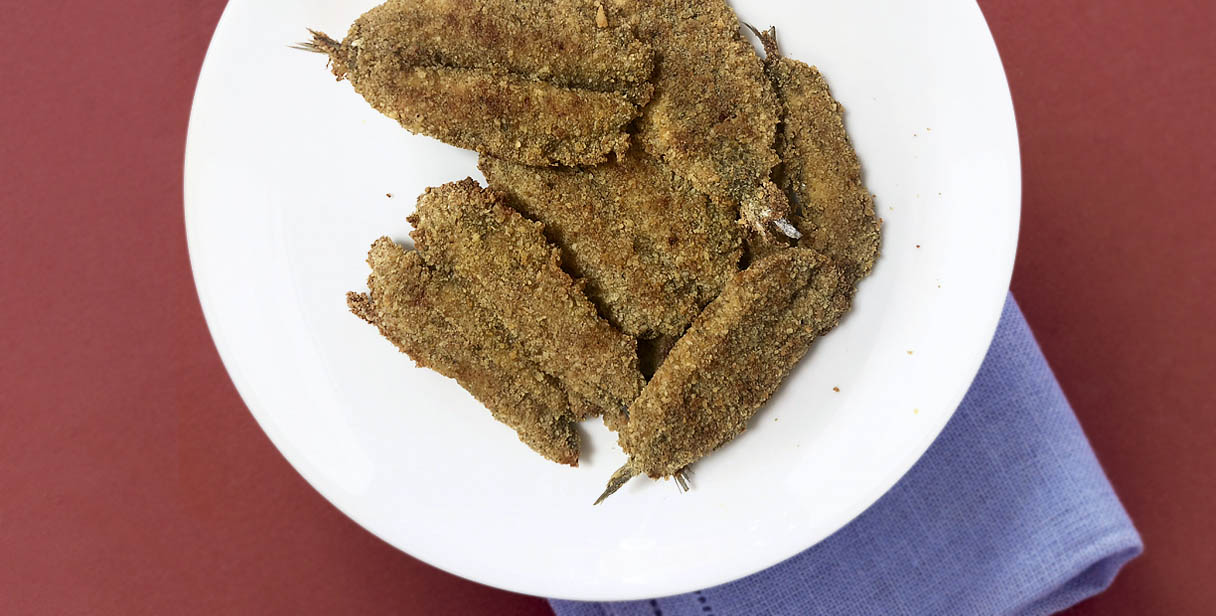 Ricetta Alici Panate Al Forno La Ricetta Di Piccole Ricette