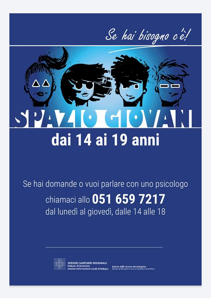 Spazio Giovani Servizio Psicologio Attivo Per I Ragazzi E Ragazze Dai 14 Ai 19 Anni Pilastro Bologna